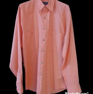 Land's End button up shirt. Size M (15-15.5)